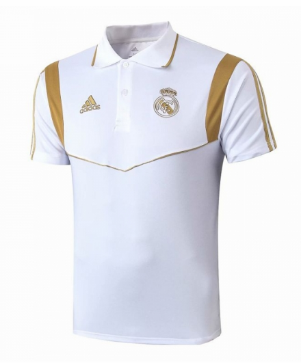 maillot Real Madrid Polo 2019-2020 blanc